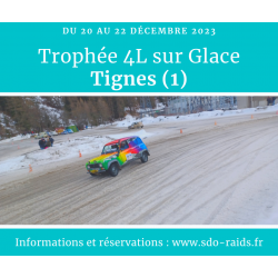 Trophée 4L sur glace TIGNES...
