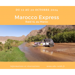 MAROCCO EXPRESS 4L / 2CV 2024