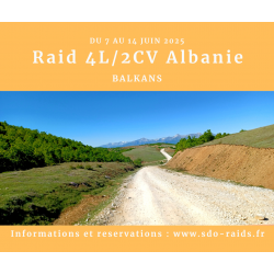 Raid 4L / 2cv Albanie 2025