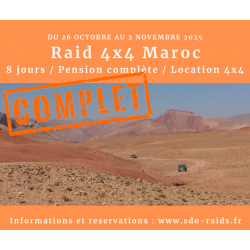 Raid 4X4 MAROC Riad 2025