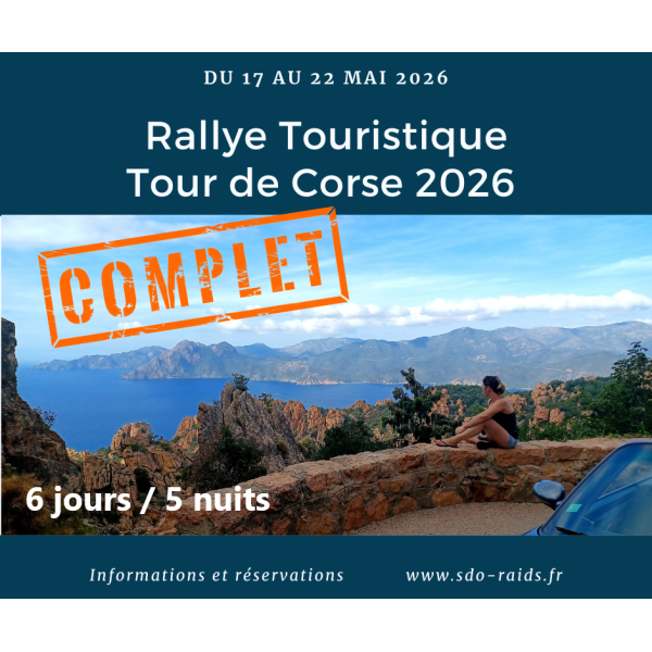 Rallye Touristique Tour de Corse 2026