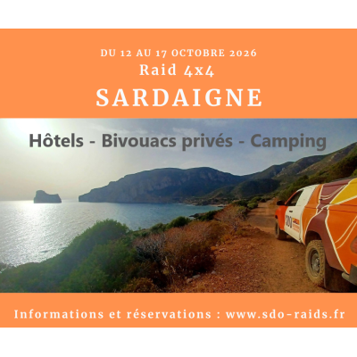 Raid 4x4 Sardaigne 2026