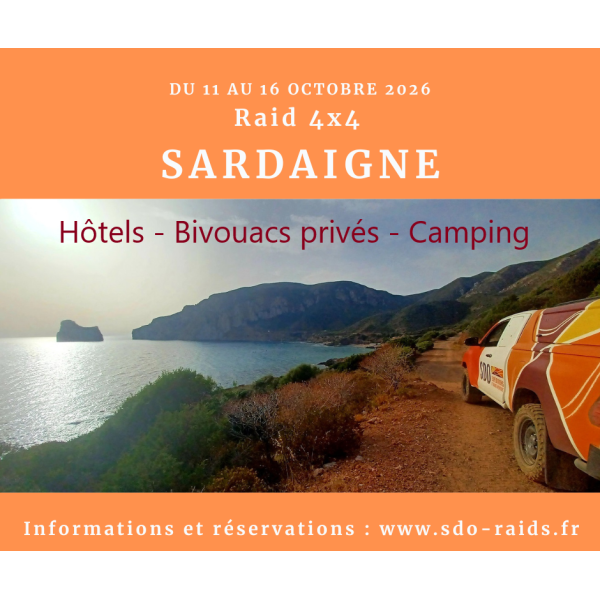 Raid 4x4 Sardaigne 2026
