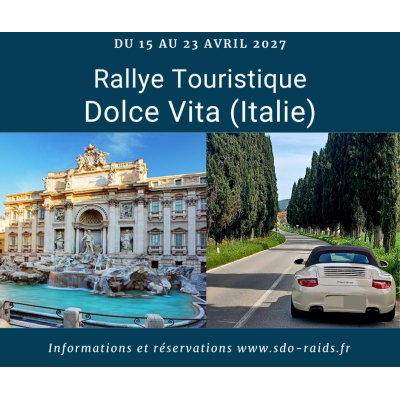 Rallye Touristique / Road Trip / Autos sportives / GT coupés sports Italie Dolce Vita 2027