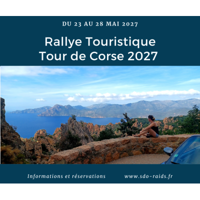 Rallye touristique GT coupés sport / Road Trip / Autos Sportives / Tour de Corse 2027 / France