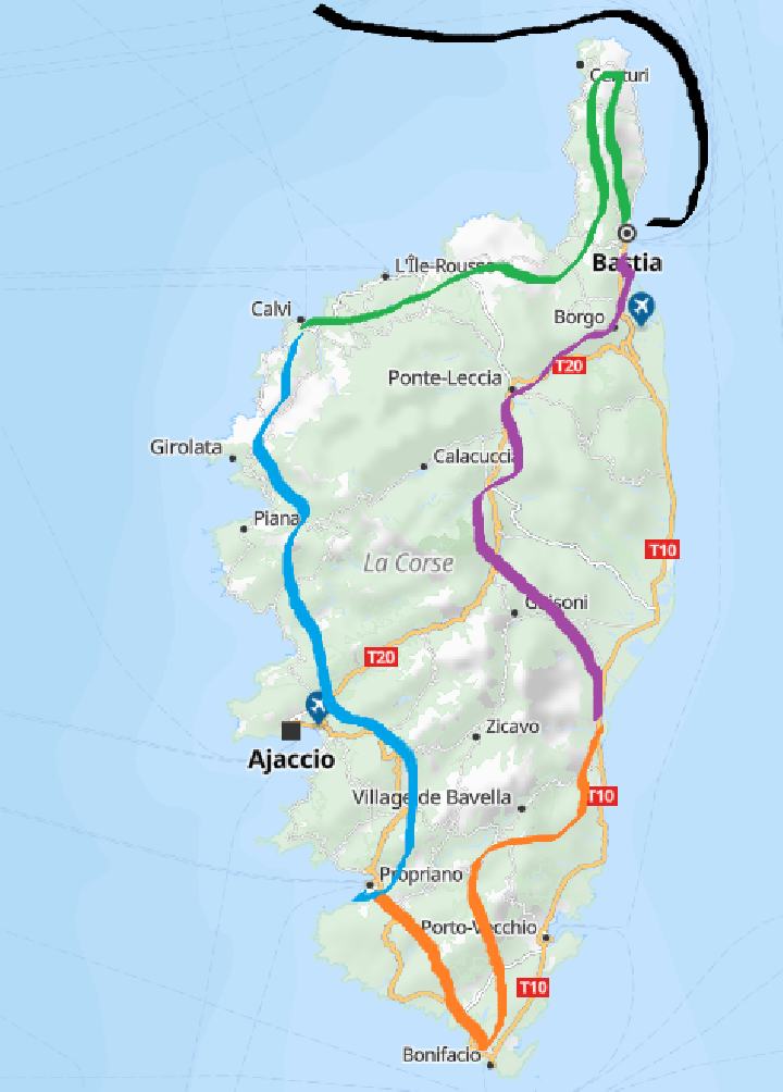 Rallye touristique GT coupés sport / Road Trip / Autos Sportives / Tour de Corse 2027 / France