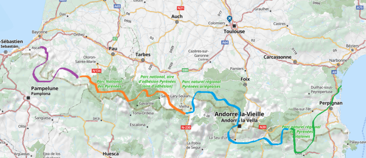 Rallye touristique GT coupés sports / Road Trip / Autos Sportives / Mare a Mare Traversée des Pyrénées 2027 / France