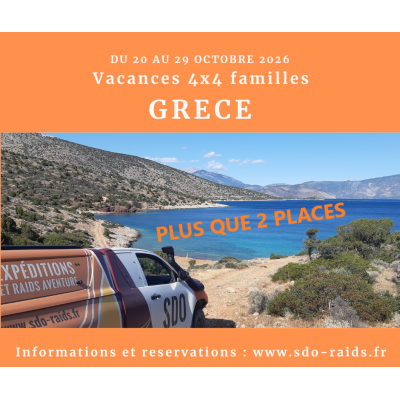 Voyage 4x4 Grèce 2026 / Raid 4x4 Grèce 2026