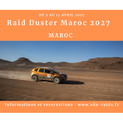 Raid Duster Maroc 2027