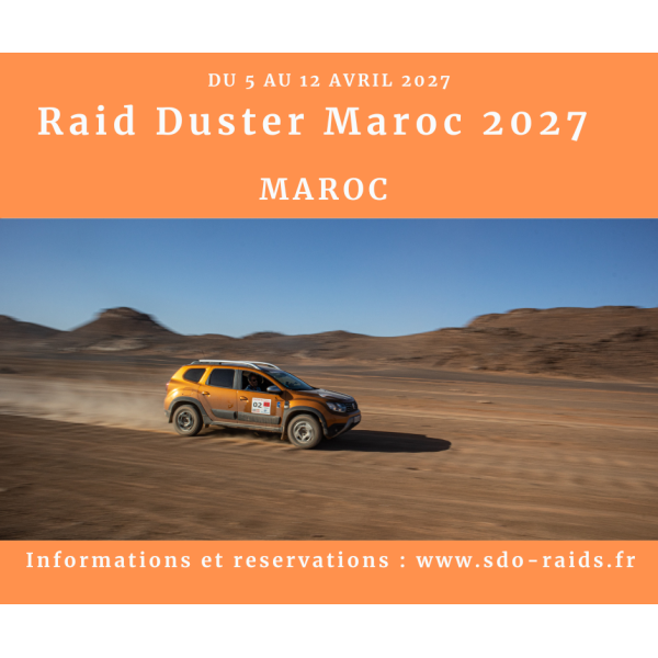 Raid Duster Maroc 2027