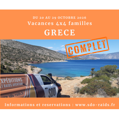 Voyage 4x4 Grèce 2026 / Raid 4x4 Grèce 2026