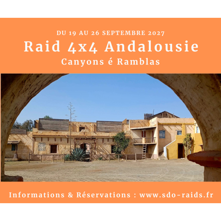 Raid 4x4 Andalousie septembre 2027