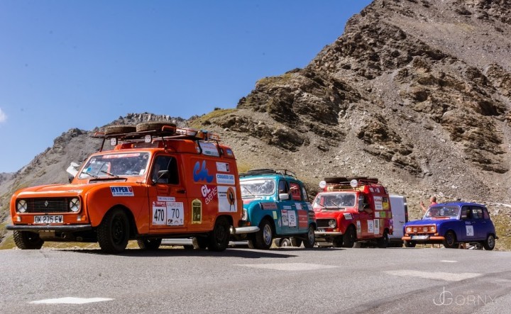 Raid 4L la grande traversée des Alpes 2027. 4alpes 2027. 12ème édition !
