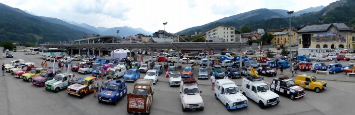 Raid 4L la grande traversée des Alpes 2027. 4alpes 2027. 12ème édition !