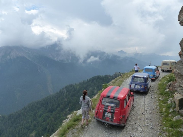 Raid 4L la grande traversée des Alpes 2027. 4alpes 2027. 12ème édition !